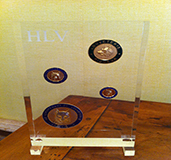 Broche lieutenant de louveterie